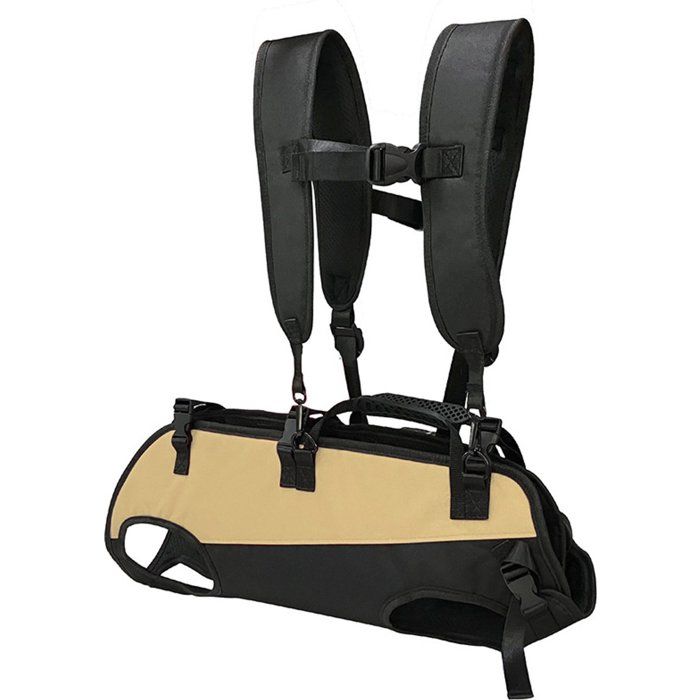 Sac à dos pour animaux de compagnie sac de transport horizontal portable et réglable pour chien sac à dos multifonctionnel idéal