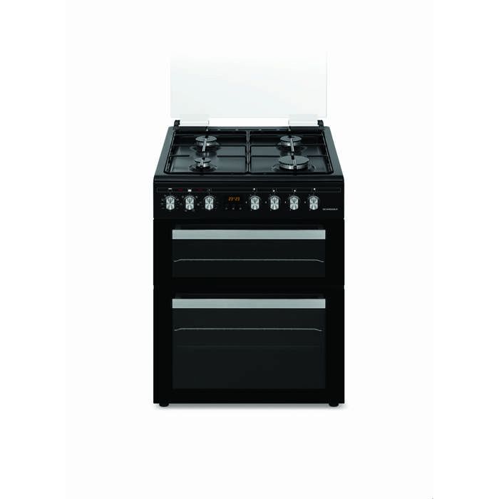 Schneider SCCG64DO BM Cuisinière double four 4 feux gaz