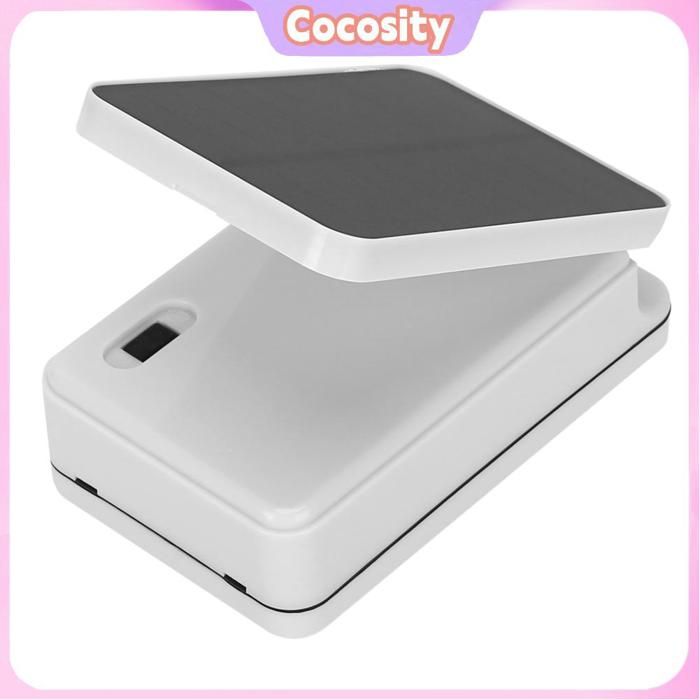 Cocosity Pompe solaire de bassin Fountaine de Létang Solaire ABS Pompe à étang Solaire en Silicone Pompe de animalerie hygiene