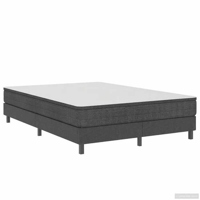 Luxe&Mode Sommier à lattes de lit Gris Tissu 160x200 cm 2 ans garantie LV4461