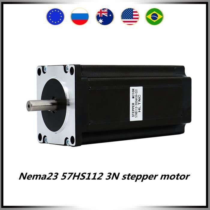 Moteur Pas à Pas NEMA 23 - 3Nm De Couple - Parfait Pour CNC Et Gravure