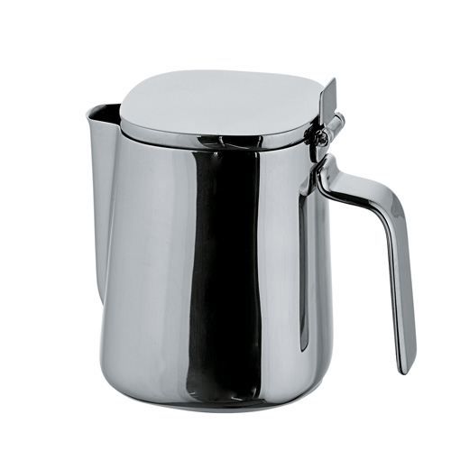 Pot à Lait Inox 350 Ml - Pour Latte Art Et Mousse De Lait - Compatible Mousseur à Main Ou Buse Vapeur - Lavable Lave-vaisselle