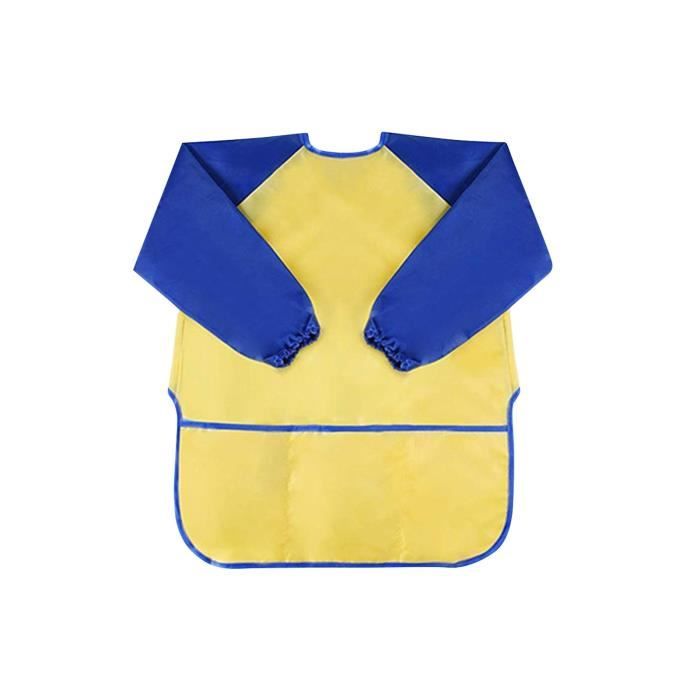 Tablier D'Art Long Pour Enfants - Motif Dinosaure | Tissu Imperméable, 2 Tailles (4-7 Ans Et 8-12 Ans) | Pour Peinture, Cuisine, Bricolage - 3