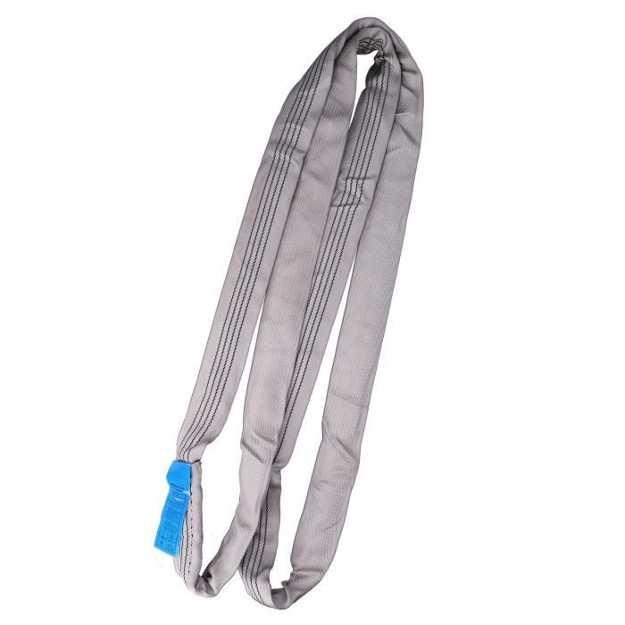Élingue De Levage Lourd 100x4 Cm MUCKLILY - Sangle De Transport Blanche, Capacité élevée - Pour Déménagement, Chantier, Objets Encombrants - 10