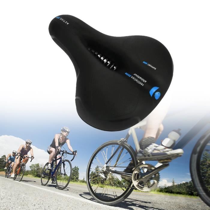 Selle de Velo Ergonomique Impermeable et Respirante Coussin en Mousse a Memoire de Forme Confortable pour Velos de Route Vtt Cdiscount Sport