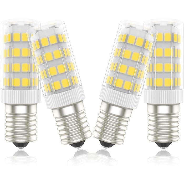 HEFEI E14 5W LED Ampoule Hotte Frigo Lustres Led,Lampe Pour Hotte Aspirante,40W  Halogènes équivalentes Blanc Chaud 3000K,450[1709] - Cdiscount Maison