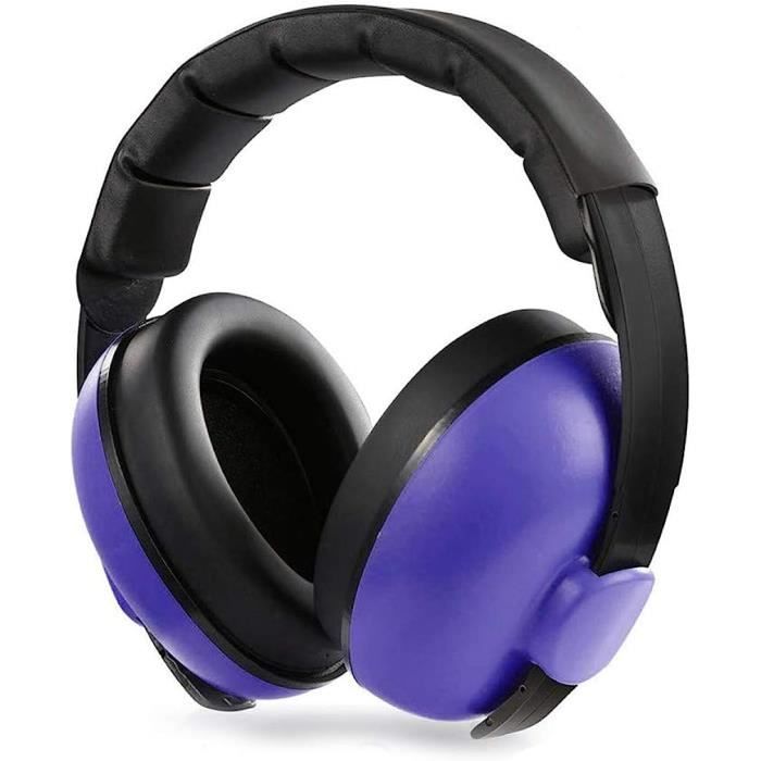 Cache-Oreilles Anti-Bruit Bébé INelihoo – Pliable, Réglable, 30 DB SNR, Protection Auditive 3 Mois à 2 Ans