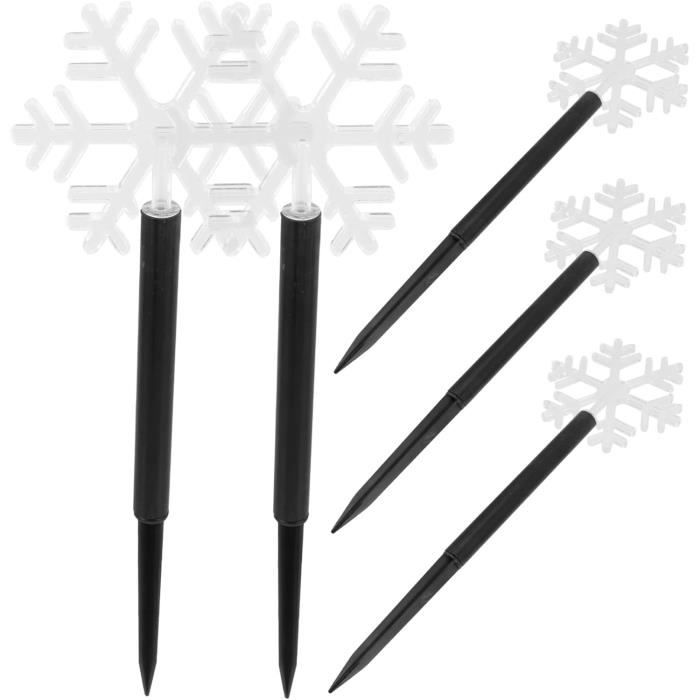 5 Pièces Support De Lumière De Noël Décor De Noël Ornement De Noël Déco