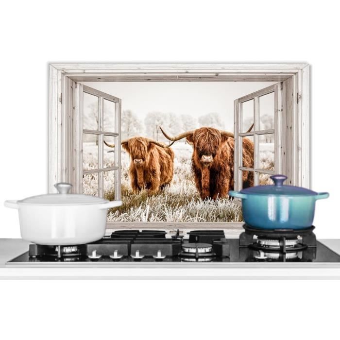 Credence Or - Abstrait - Design Fond De Hotte 70x50 Cm Credence Aluminium Plaque Inox De Cuisine