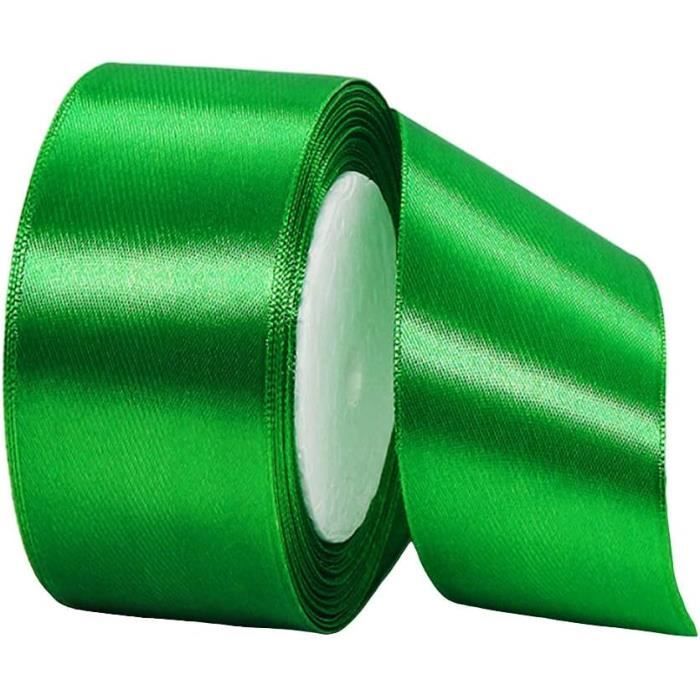 Ruban Satin Vert Gros 40mm 22m Polyester Ruban Satin Ruban Cadeau ruban-satin-vert-gros-40mm-22m-polyester-ruban-satin-ruban-cadeau