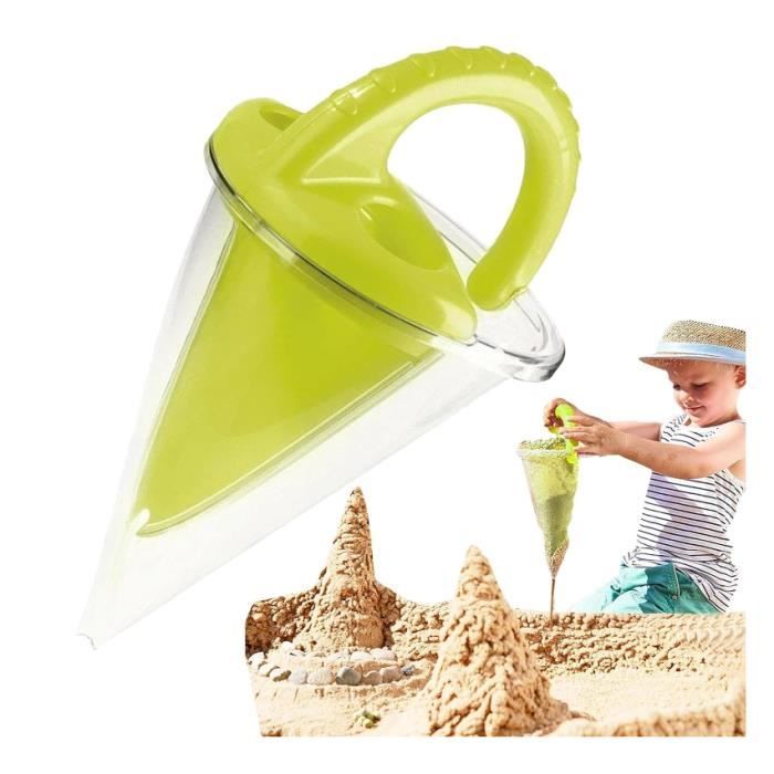 Entonnoir de mélange de sable et d'eau de plage, outil de château de sable facile à utiliser, jouet interactif de sauvegarde de l'ennui, bord de mer d'été 1 pièce 15 Entonnoir de mélange de sable et d'eau de plage, outil de château de sable facile à utiliser, jouet interactif de sauvegarde de l'ennui, bord de mer d'été 1 pièce 15