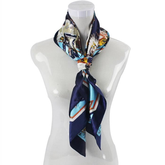 Carré foulard femme clearance