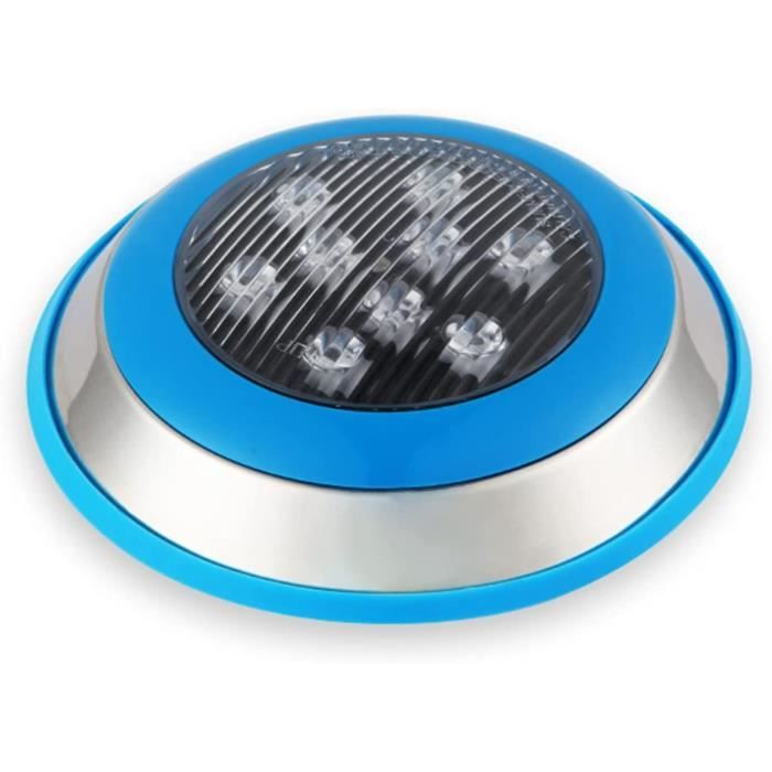 Lumière LED Marine 42 LEDs – 1500 LM, IP68 étanche, 120°, 10-30V, Boîtier Inox, Pour Bateau, Voilier Et Navire (blanche)