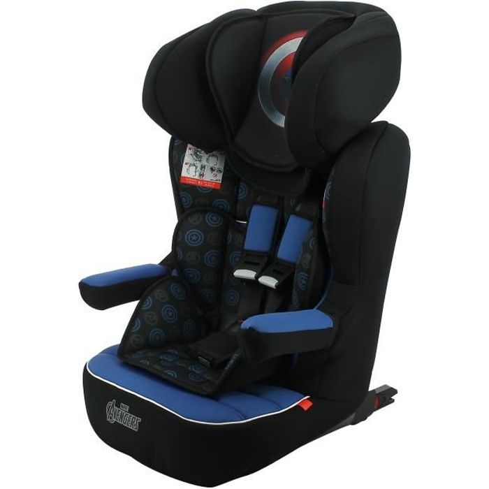 Siege auto NANIA RACER Groupe 1/2/3 (9-36Kg) - Tetiere réglable en