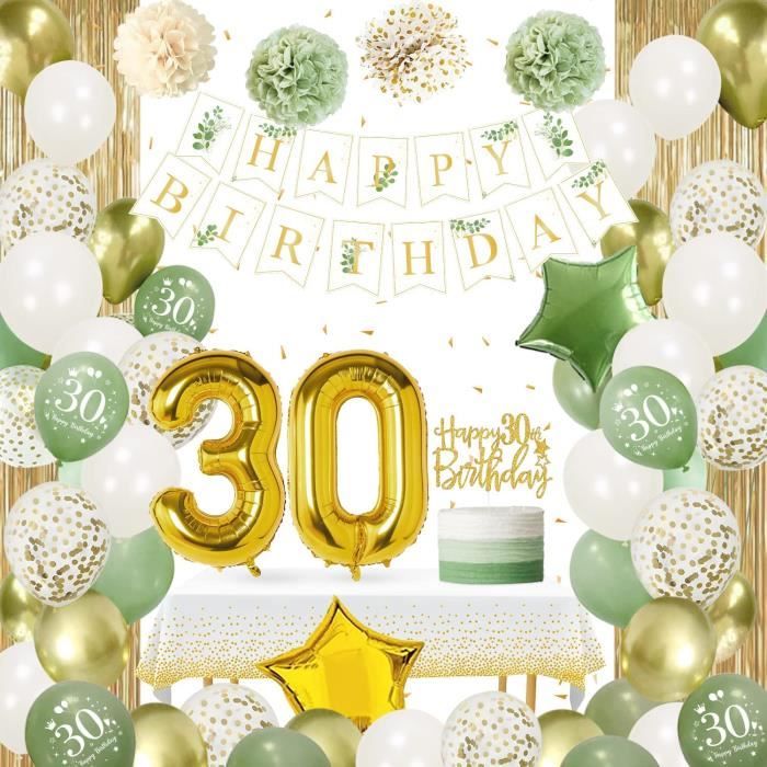 Chemin de Table Joyeux Anniversaire Menthe -Deco anniversaire Chemin de Table Joyeux Anniversaire Menthe -Deco anniversaire