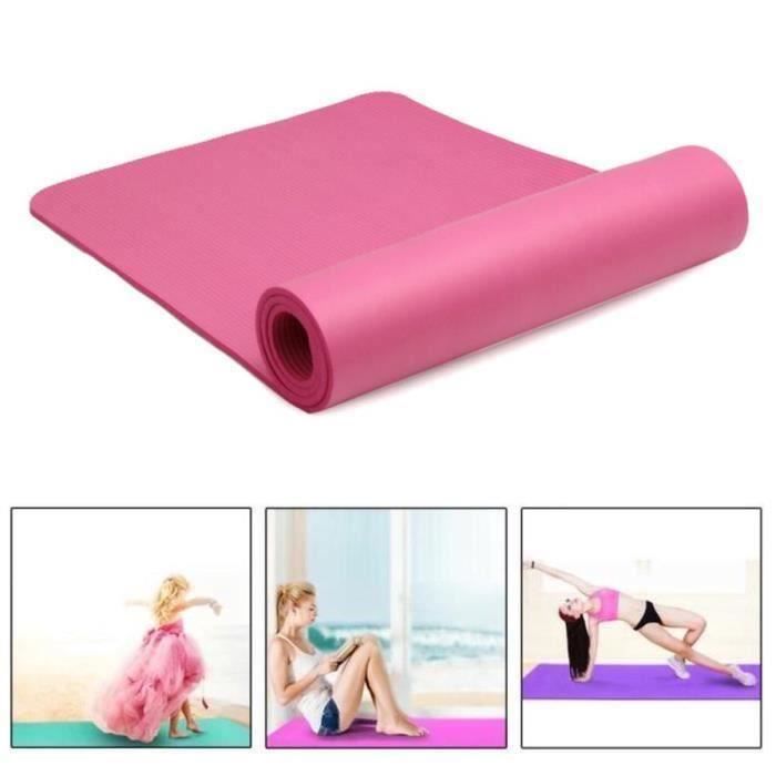 Tapis De Sport En Mousse Antidérapant Confortable Pour Fitness Musculation Exercice