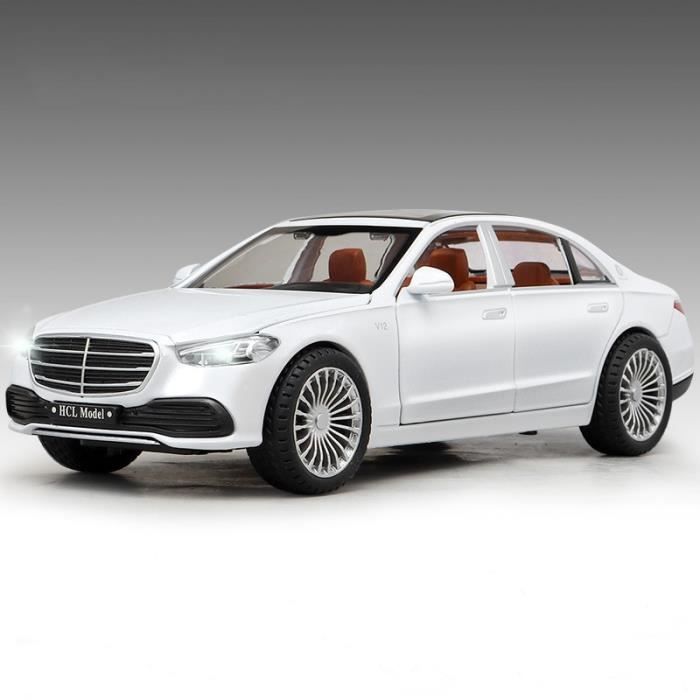 Modèle Voiture 1:32 Cadre Photo Alliage Métal - Voiture Sport 3D Décoration Pour Enfants Ados Et Adultes (Blanc)