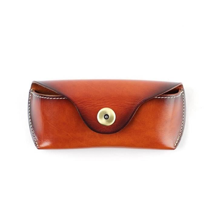 Marron Sac de ceinture en cuir v ritable pour femmes tui de