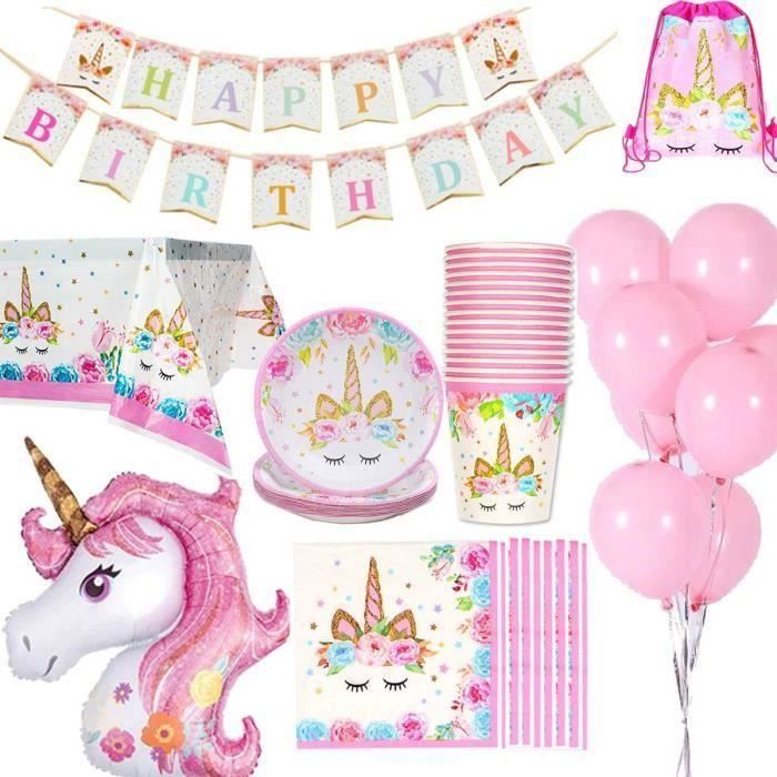 Pack Anniversaire Licorne Achat Vente Pas Cher
