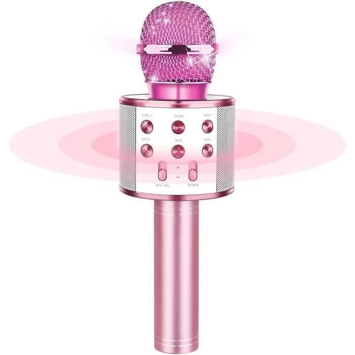 Microphone Enfant Micro Karaok Jouet Fille 3 10 Ans Cadeau Anniversaire Fille 4 9 Ans Garcon Cadeaux de Vacances pour A31 Cdiscount Jeux Jouets