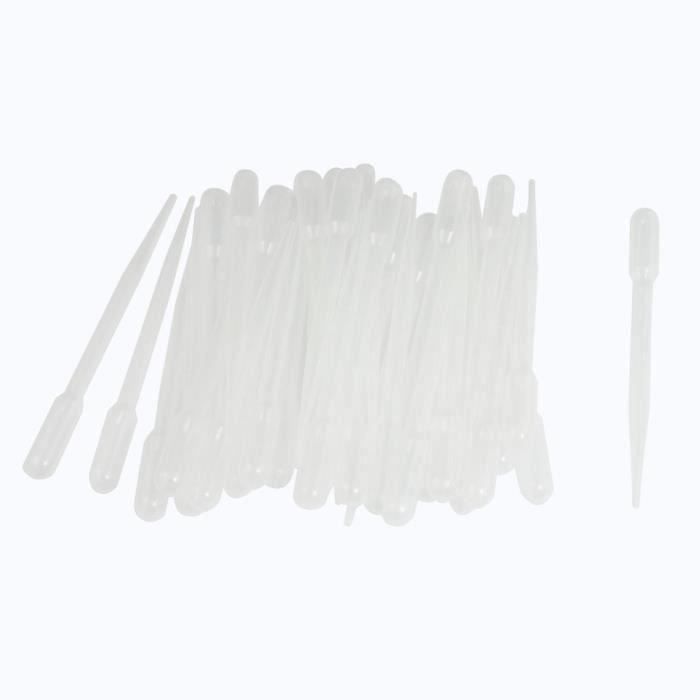 Pipette Pasteur Liquide Pipette Liquide 5.3 Liquide Blanche 50 Pcs, 2 Cdiscount BeauxArts et