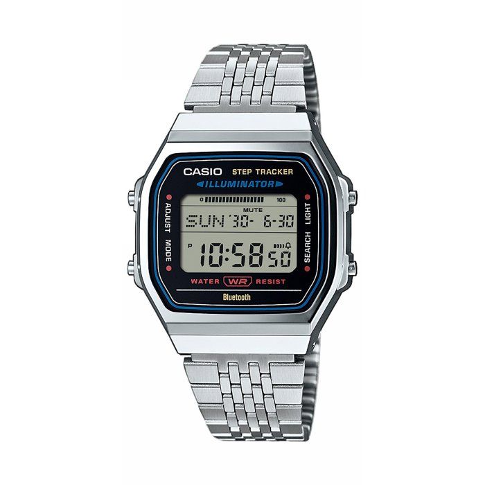 Montre connectée - CASIO - ABL - 38 mm - Argent