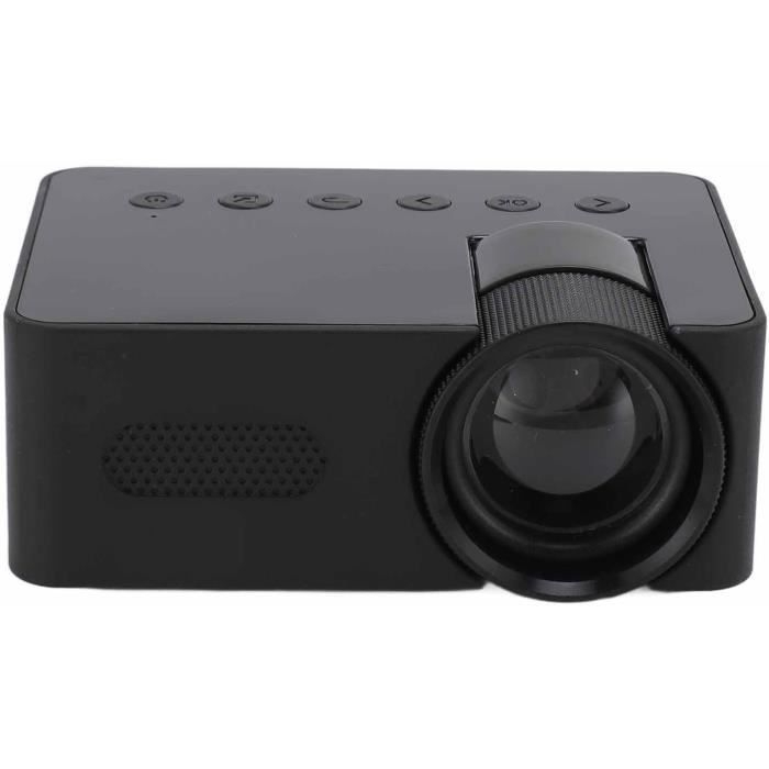 Projecteur Vidéo WiFi Denash - Rotation 240°, Faible Bruit 25 DB - Ports Multimédias Et Haut-parleurs Intégrés - Pour Cinéma Maison - 3