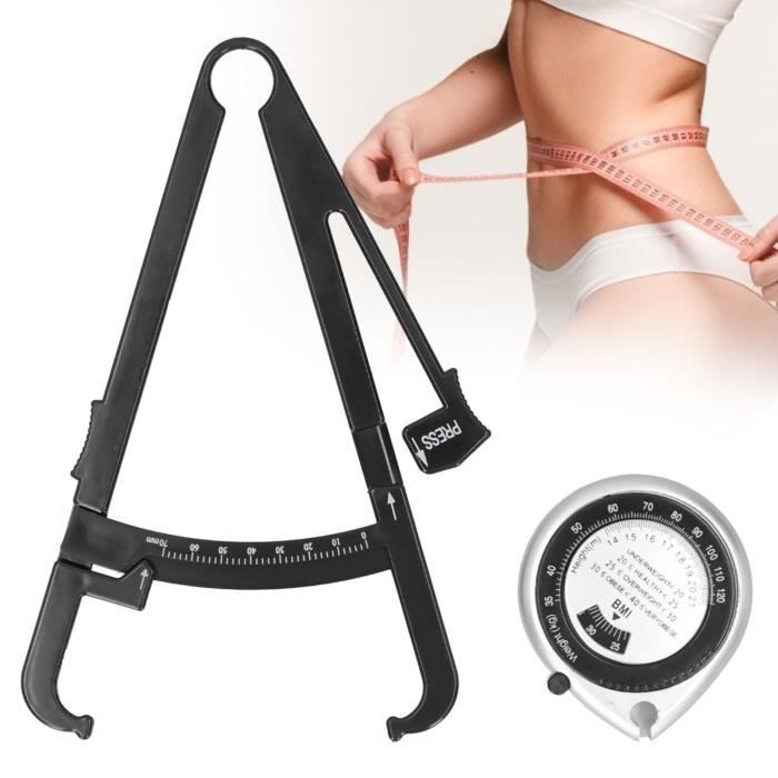 Pliomètre Et Mètre Ruban Pour Mesure De Graisse Corporelle - Fitness Et Perte De Poids