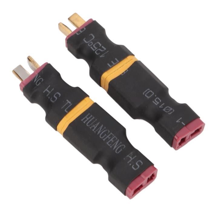 YIXISI 4 Pièces EC3 à XT60 Adaptateur de Connecteur, Adaptateurs EC3