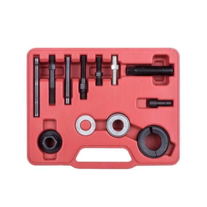 Kit Extracteur De Poulie Pompe Direction Assistée - Outils Installation Et Retrait Poulie Alternateur Acier Chrome Vanadium