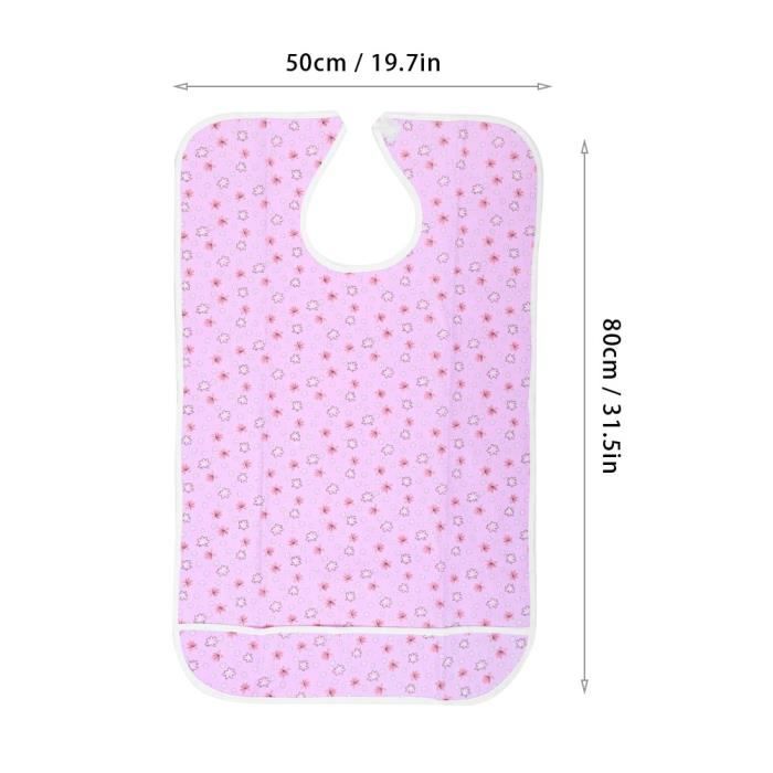 Bavoir Manches Courtes Lavable PU Bavoirs De Sevrage à Manches Courtes - Lot De 2, Lavables, Imperméables, Avec Poche Ramasse-miettes - Pour Bébé 5 Mois à 3 Ans Bavoir Bébé
