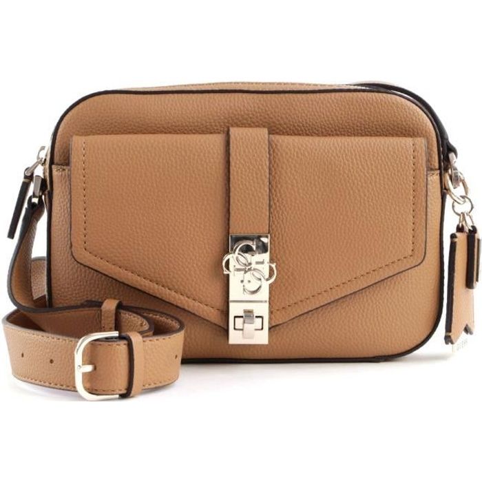 GUESS Albury Camera Bag Caramel [133883] sac à épaule bandoulière