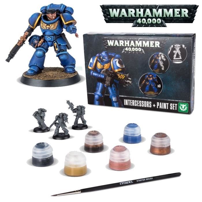 Warhammer 40000 Intergessors Avec Kit De Peinture Achat Vente