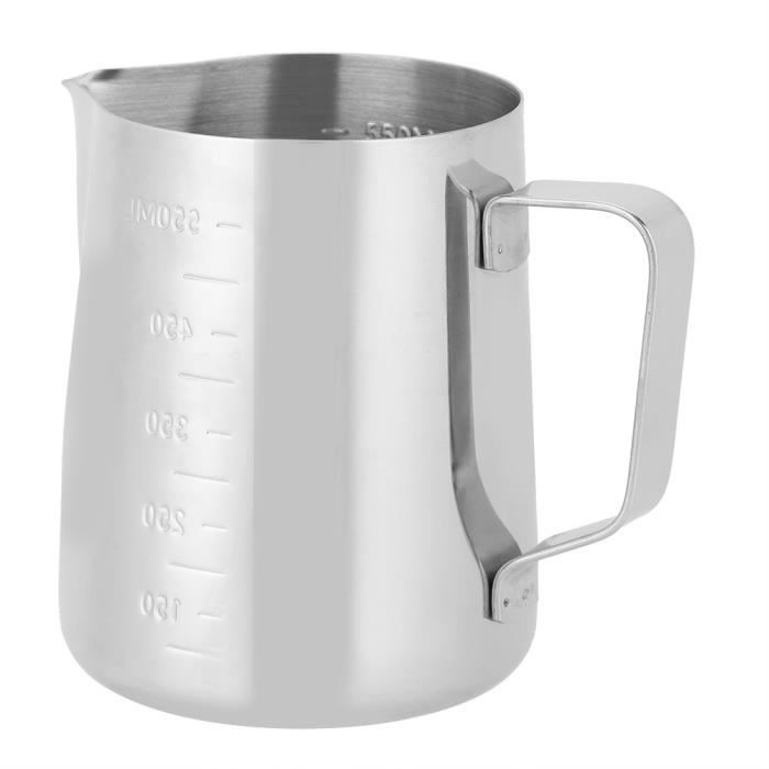 Pichet à Lait Inox 304 150ml - Pour Mousse à Lait Et Latte Art, Design élégant - 9