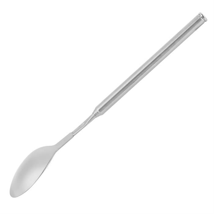 Cuillères De Service En Acier Inoxydable 304 - 2 Pièces (Cuillère à Soupe Et à Fente) - Longueur 25.3 Cm
