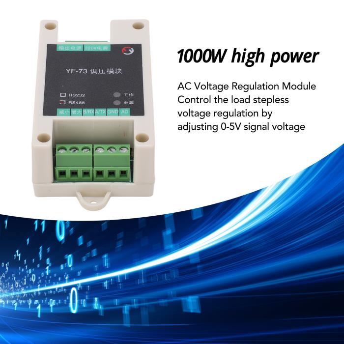 Régulateur Tension CA Triphasé Industriel 380V 40A Thyristor Module Contrôle Puissance