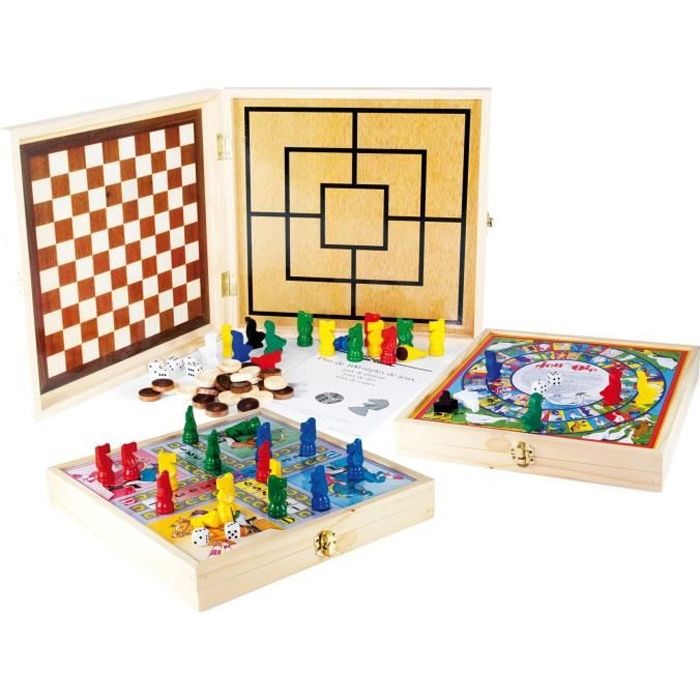 Coffret 5 jeux de société