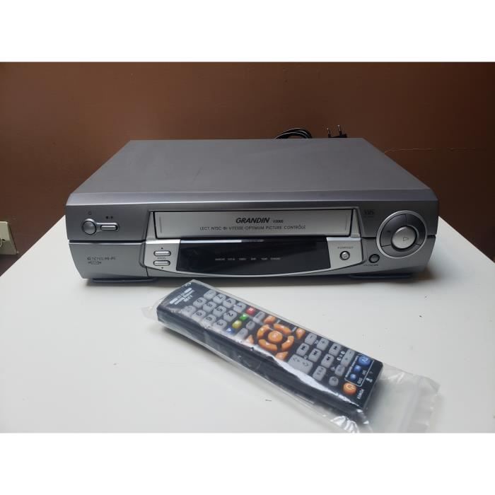 MAGNETOSCOPE LG C900 LECTEUR ENREGISTREUR K7 CASSETTE VIDEO VHS VCR 6 TETES  HIFI + TEL