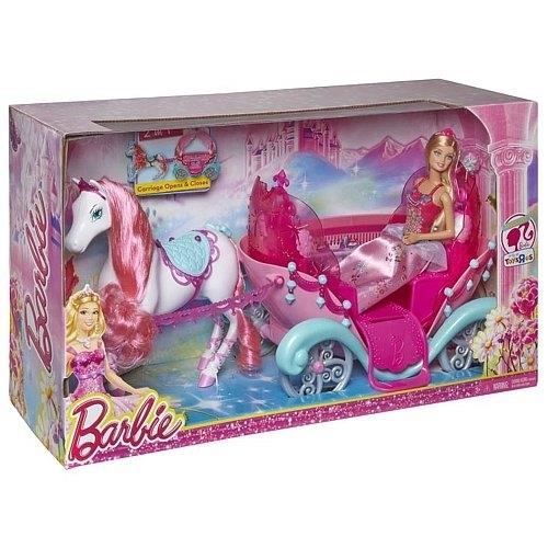 barbie et son carrosse