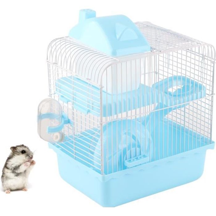Meilleurs prix pour Cage pour hamster - Mothiness - 2 couches - Conception amovible - Ventilation