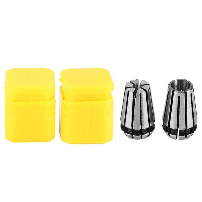 Écrou De Serrage ER20 Type A - 2 Pièces - Pour Mandrin De Fraisage CNC, Tour, Support De Pince