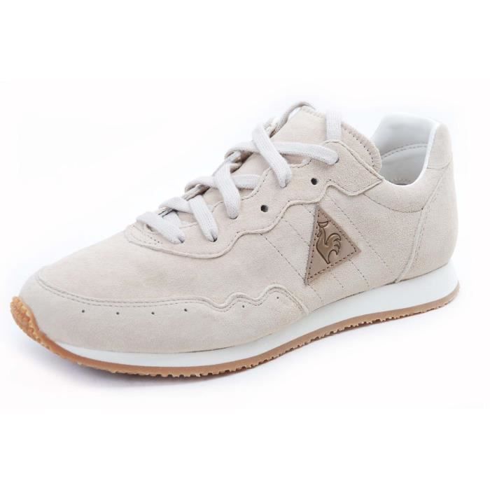 le coq sportif milos vintage w beige