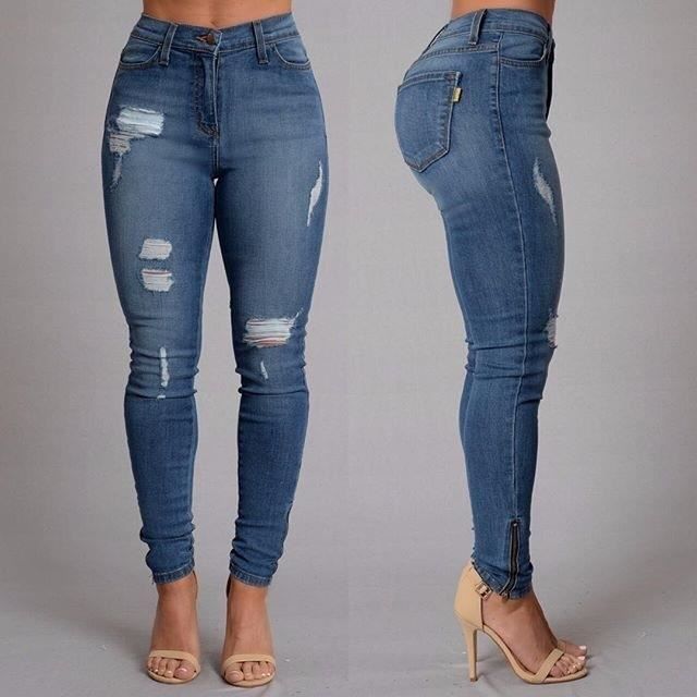 pantalon jean femme