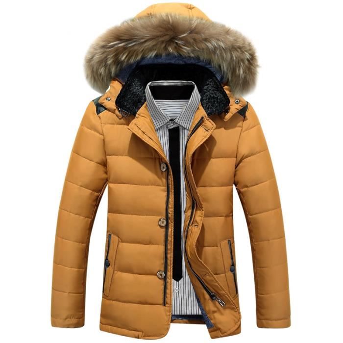 Doudoune homme hotsell capuche fourrure