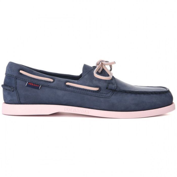 Chaussures bateau Sebago Docksides - Bleu - Homme - Taille 39,5