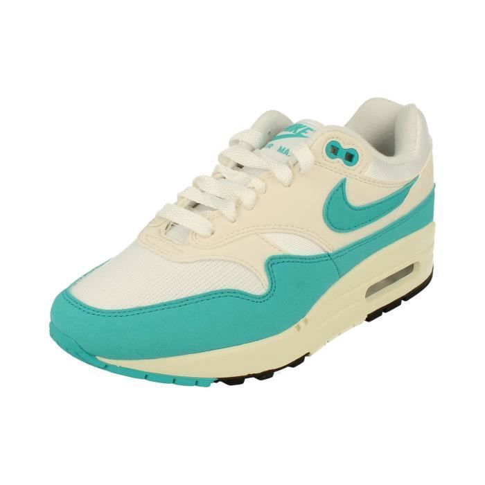 Nike Baskets - NIKE - Air Max 1 - Femme - Couleur Blanc - Sneakers Confortables