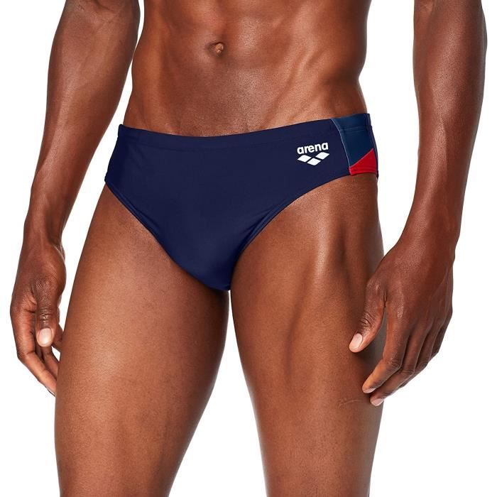 Maillot de Bain Slip Homme ARENA CAMO Bleu