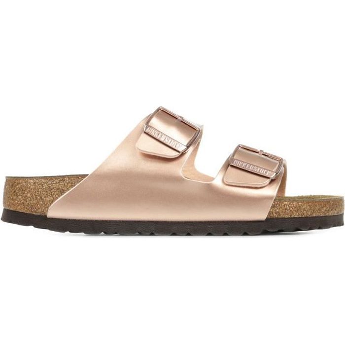 Sandales Birkenstock Arizona BS Rose Cdiscount Chaussures