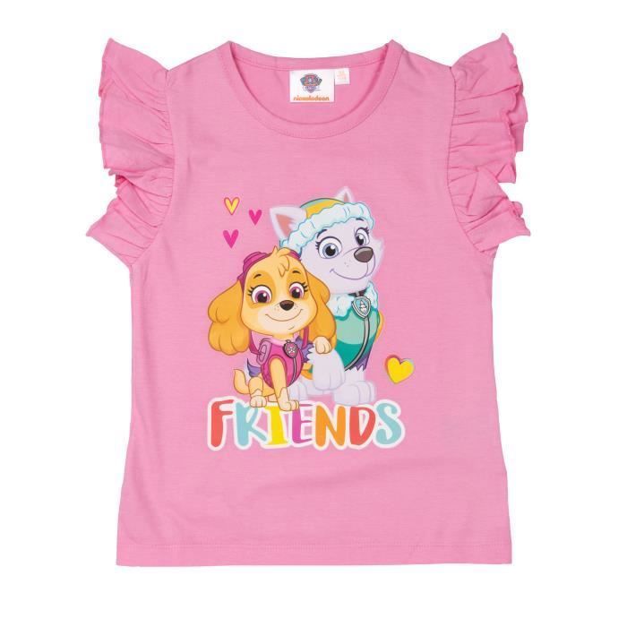 PAW Patrol La Pat Patrouille T shirt pour fille T shirt