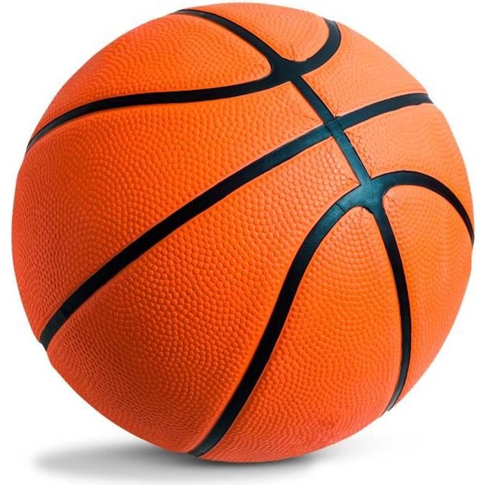 Ballon de basket orange taille 7 (24,5cm) BRONX Usage intérieur-extérieur et Anti-dérapant
